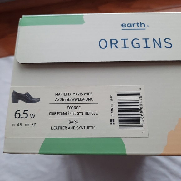 Earth Origins booties, size 6.5 wide, dark brown - Picture 9 of 11